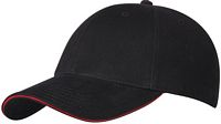 Brushed Cotton Twill Stretchable Fitted Cap/Sandwich Peak L/XL(CS6520)